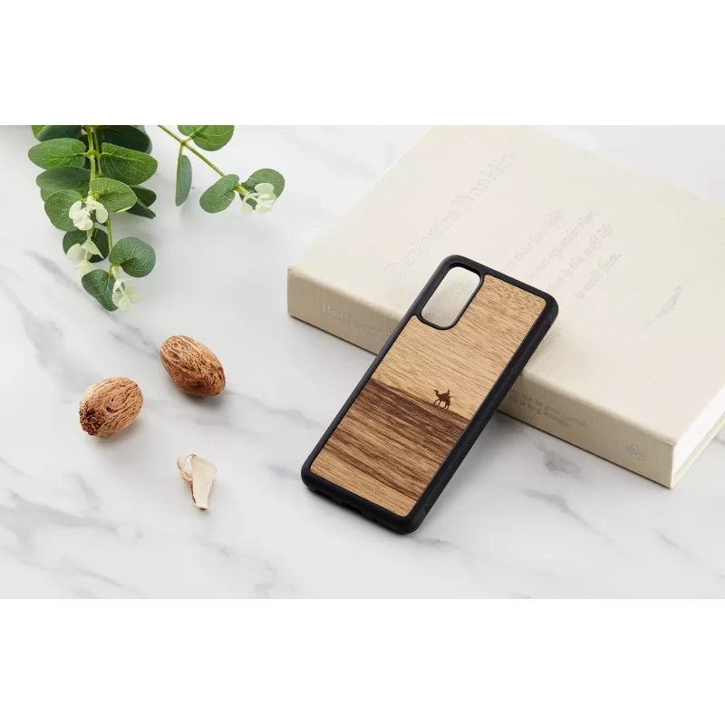Capa para smartphone Man and Wood Galaxy S20 Terra preto – capa de proteção para Samsung Galaxy S20