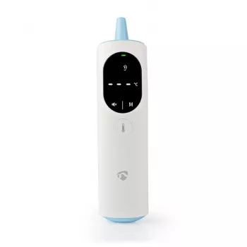 Nedis BTHTIR10WT termómetro corporal digital com sensor remoto branco ouvido, testa
