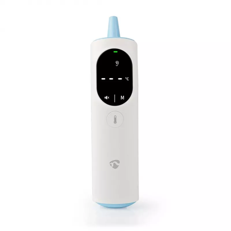 Nedis BTHTIR10WT termómetro corporal digital com sensor remoto branco ouvido, testa