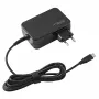 Fonte de alimentação para portátil Akyga AK-ND-82 USB-C GaN 90 W, PD 3.0, 5–20 V, cabo de 1,8 m, preto