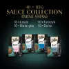 SHEBA Sauce Collection Fish flavors collection - alimento húmido para gatos - 40x85 g