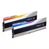 DIMM 32 GB DDR5-6000 (2x 16 GB) Dual-Kit, memória RAM prateada, F5-6000J3040F16GX2-TZ5RS, Trident Z5 RGB, INTEL XMP