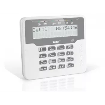 Leitor RFID SATEL VERSA-LCDR-WH – leitor de acesso de parede com teclado e ecrã