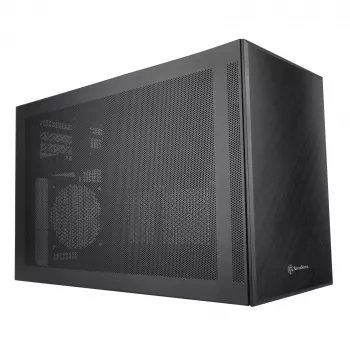 Caixa SilverStone SST-SG17B Micro-ATX / Mini-ITX - preta