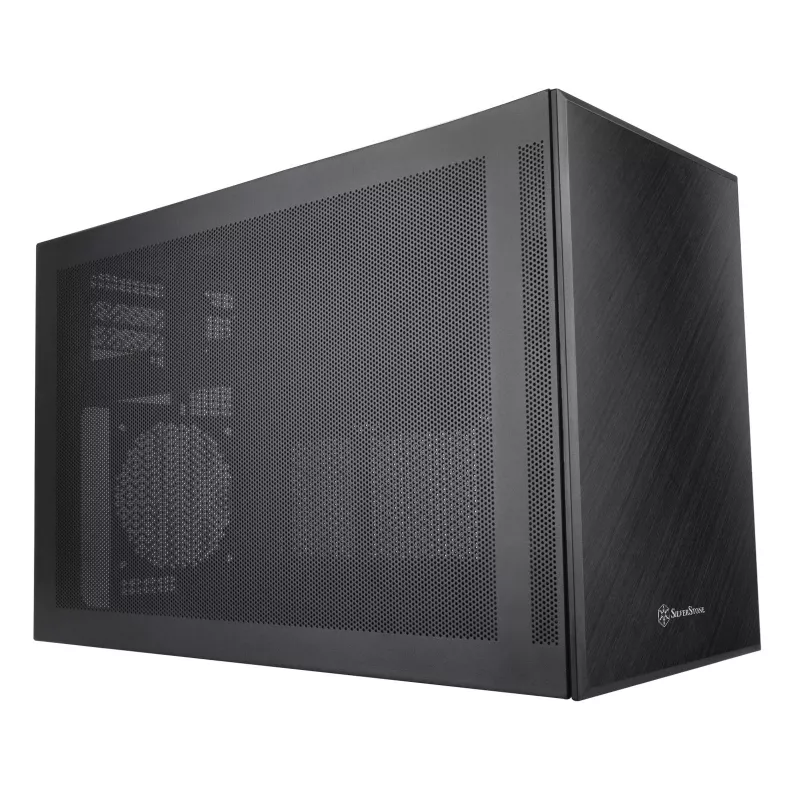 Caixa SilverStone SST-SG17B Micro-ATX / Mini-ITX - preta