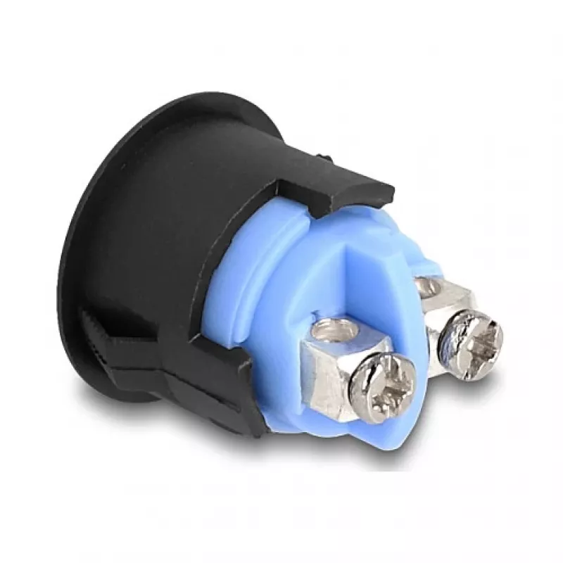 Botão de pressão DELOCK 22045 16 mm, caixa de plástico, 2x terminais de parafuso