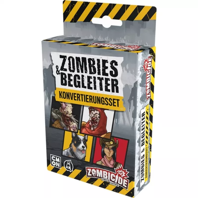 Zombicide 2.ª Edição - Zombies & Companheiros, conjunto de conversão para jogo de tabuleiro