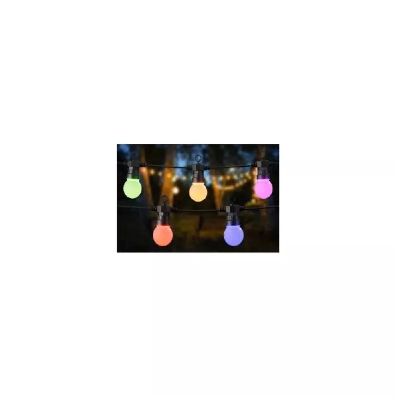 WOOX R5195 Fita de luz decorativa inteligente 9m RGB+CCT, Google Assistant e Amazon Alexa, IP65