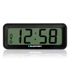 Acessório eletrónico BLAUPUNKT CL04BK — relógio compacto preto com termómetro, indicador de humidade, calendário, alarme, função soneca, pilha AAA