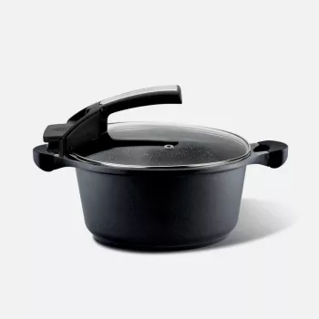 Panela Pensofal Saxum 24 cm com tampa de vidro — Panela Pensofal Saxum 24cm