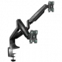 ONKRON G200-B Suporte de secretária para dois monitores de 13-32 polegadas, até 9 kg, preto