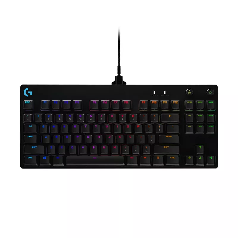 Teclado gaming Logitech G PRO - Teclado - QWERTY - espanhol - preto (920-010593)
