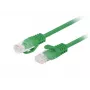 Cabo patch Lanberg Cat.6 UTP 1 m verde aprovado Fluke, pack de 10