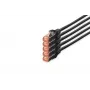 Cabo de rede Digitus CAT 6 S/FTP RJ-45 10 m preto