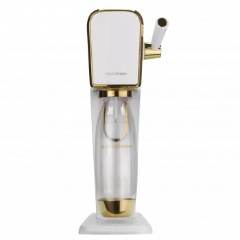 SodaStream Carbonator dourado branco 1L plástico capacidade 60L