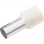 Cimco 187107 Terminal de fio 0,5 mm² parcialmente isolado branco 100 unidades (187107)