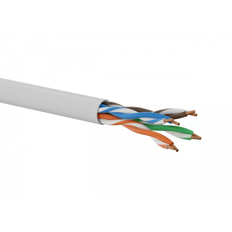 A-LAN KIU5PVC305 Cabo de rede Cinzento 305 m Cat5e U/UTP (UTP)