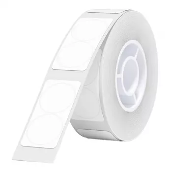 Rolo de etiquetas NIIMBOT 008-7002108 para impressora de etiquetas, 14 x 28 mm, 220 etiquetas brancas
