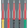 Wera Kraftform Kompakt VDE aço inoxidável 17 conjunto de chaves de fendas extra finas (05006631001)