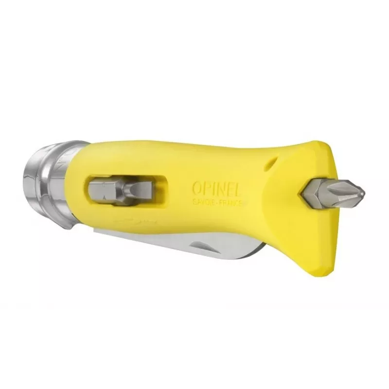 Opinel N°09 camper/escuteiros amarelo