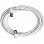 Cabo coaxial Axing BAK 993-00 branco