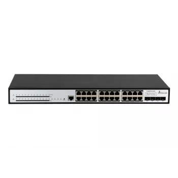 Switch gerido Extralink Chiron Pro 24x RJ45 1000Mb/s PoE 4x SFP+ L3 370W