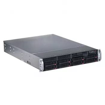 Caixa de servidor Supermicro 825TQC-R802LPB rack preto