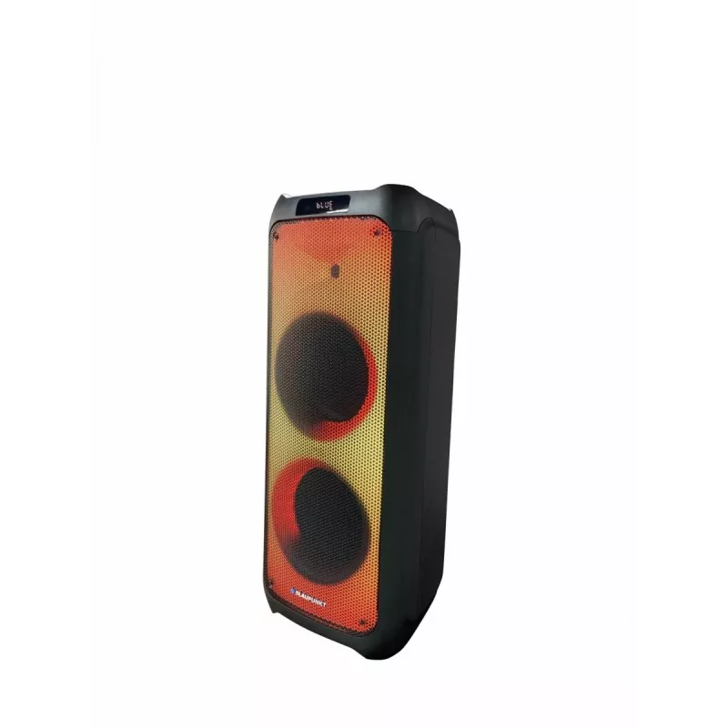 Sistema de karaoke Blaupunkt PB10DB 1000W microfone com fio indicador LED