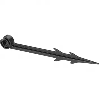 Suporte de mangueira Gardena 13218-20 preto colocação no solo