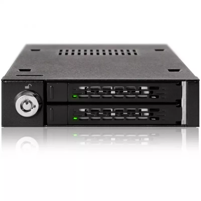 ICY DOCK - ToughArmor - MB992SK-B - SATA - Adaptador - 2x 2,5