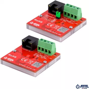 Kit conversor de media Atte ATTE ETH10-2wire — Ethernet sobre 2 fios para CCTV, controlo de acessos, LAN simples