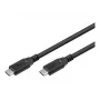 Cabo USB Goobay C, USB 3.2, 100 W, 10 Gbit/s, Power Delivery, 0,5 m (0,50 m, USB 3.2, 100 W), cabo USB
