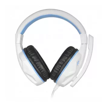 Auscultadores HP JVAPS500007 — circumaurais com fios, branco