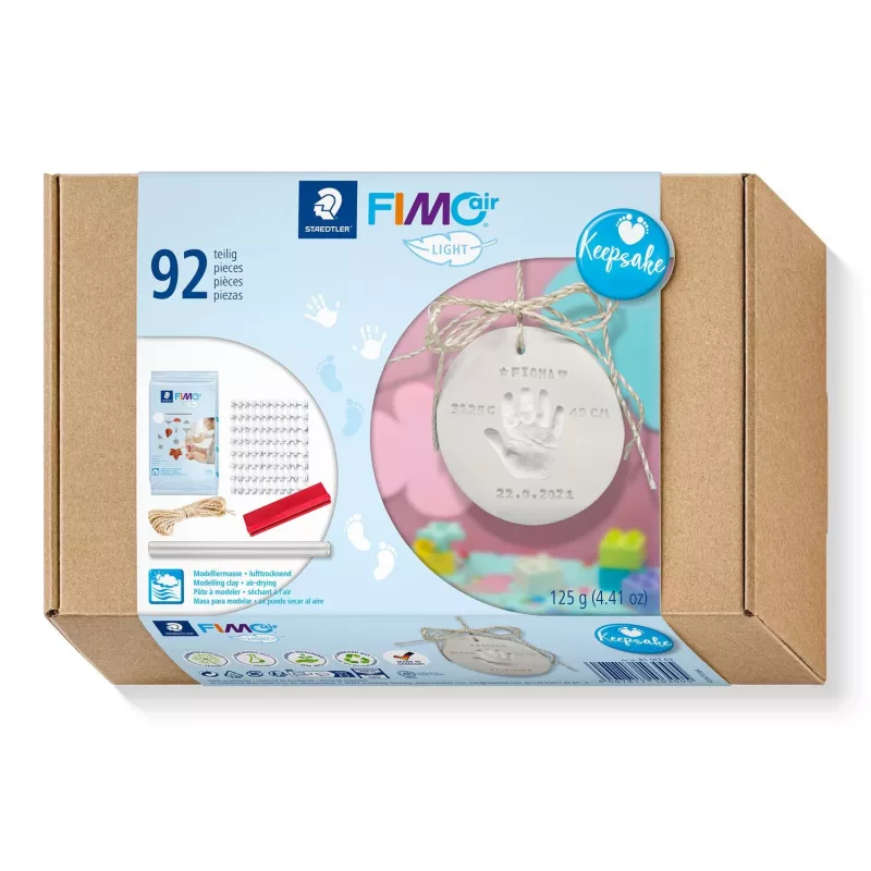 Massa de modelar Staedtler FIMOair Keepsake 125 g branco