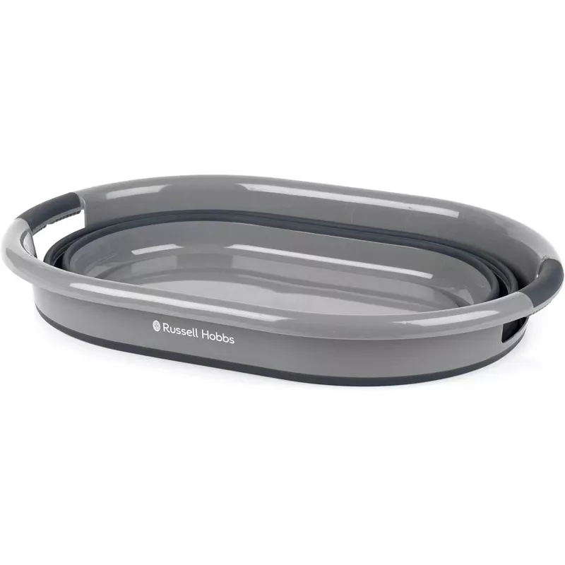 Cesto de roupa Russell Hobbs LA053879GRYFEU7 27L dobrável
