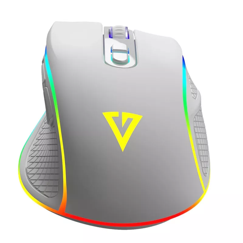 Rato ótico com fio MODECOM Volcano Veles (branco) — modelo M-MC-VELES-200