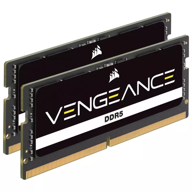 SO-DIMM 64 GB DDR5-4800 (2x 32 GB) Dual-Kit, memória preta, CMSX64GX5M2A4800C40, Vengeance