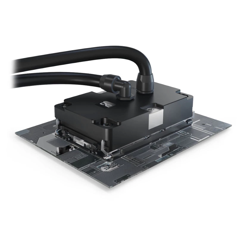 Solução de refrigeração de CPU Alphacool ES Jet para LGA 4677 / LGA 6096, formato 2U