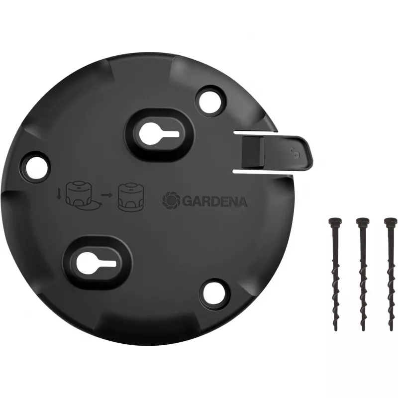 Placa de montagem Gardena AquaPrecise (à superfície), 16022-20, preto