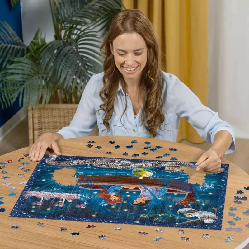 Puzzle Ravensburger 1000 Peças Disney Collector's Edition Ariel – 1000 Peças, Formato Standard