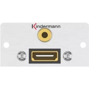 Tomada HDMI + 3,5 mm Kindermann 7444000589