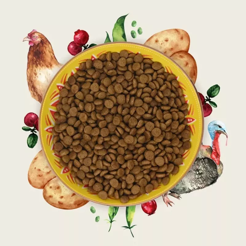 EDEN Turkey & Chicken - Ração seca para gatos - 1,5 kg