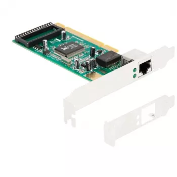 Placa PCI DeLOCK para 1 x RJ45 Gigabit LAN RTL Full-Height Low-Profile