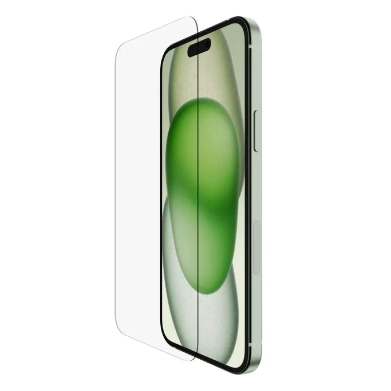 Proteção de ecrã Belkin ScreenForce para iPhone 16 Plus antibacteriana vidro temperado