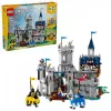 Brinquedo de construção LEGO Creator 3-in-1 conjunto Castelo Medieval dos Cavaleiros 31168 — 1371 peças, 6 minifiguras, a partir dos 9 anos