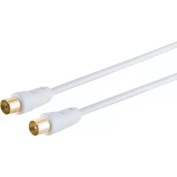 Cabo coaxial S/CONN 80024-128G 3,75 m IEC branco