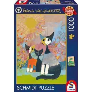 Rosina Wachtmeister: Sob o sol dourado, Puzzle 1000 peças