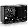 DAN Cases A4-SFX V4.1 - Prateado + Alpenföhn Preto Ridge - 120 mm