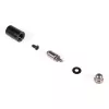 Conjunto de montagem Alphacool 15724 preto aço inoxidável 17 mm de altura