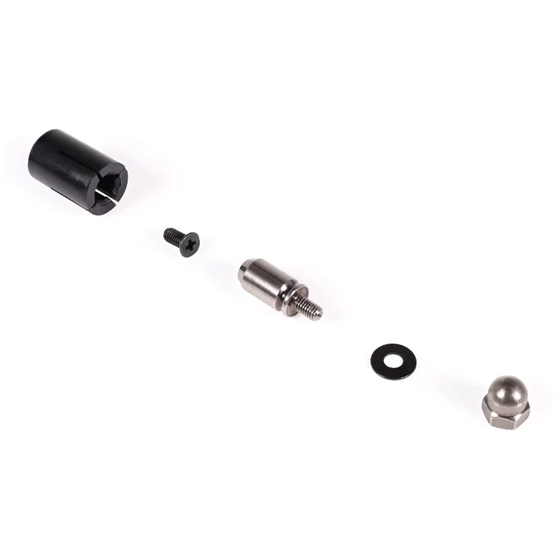 Conjunto de montagem Alphacool 15724 preto aço inoxidável 17 mm de altura